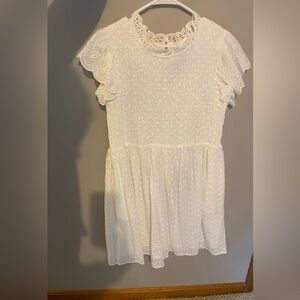 Eyelet dress
